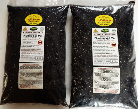 Organic Planting Soil. 2, 10 LB. BAGS