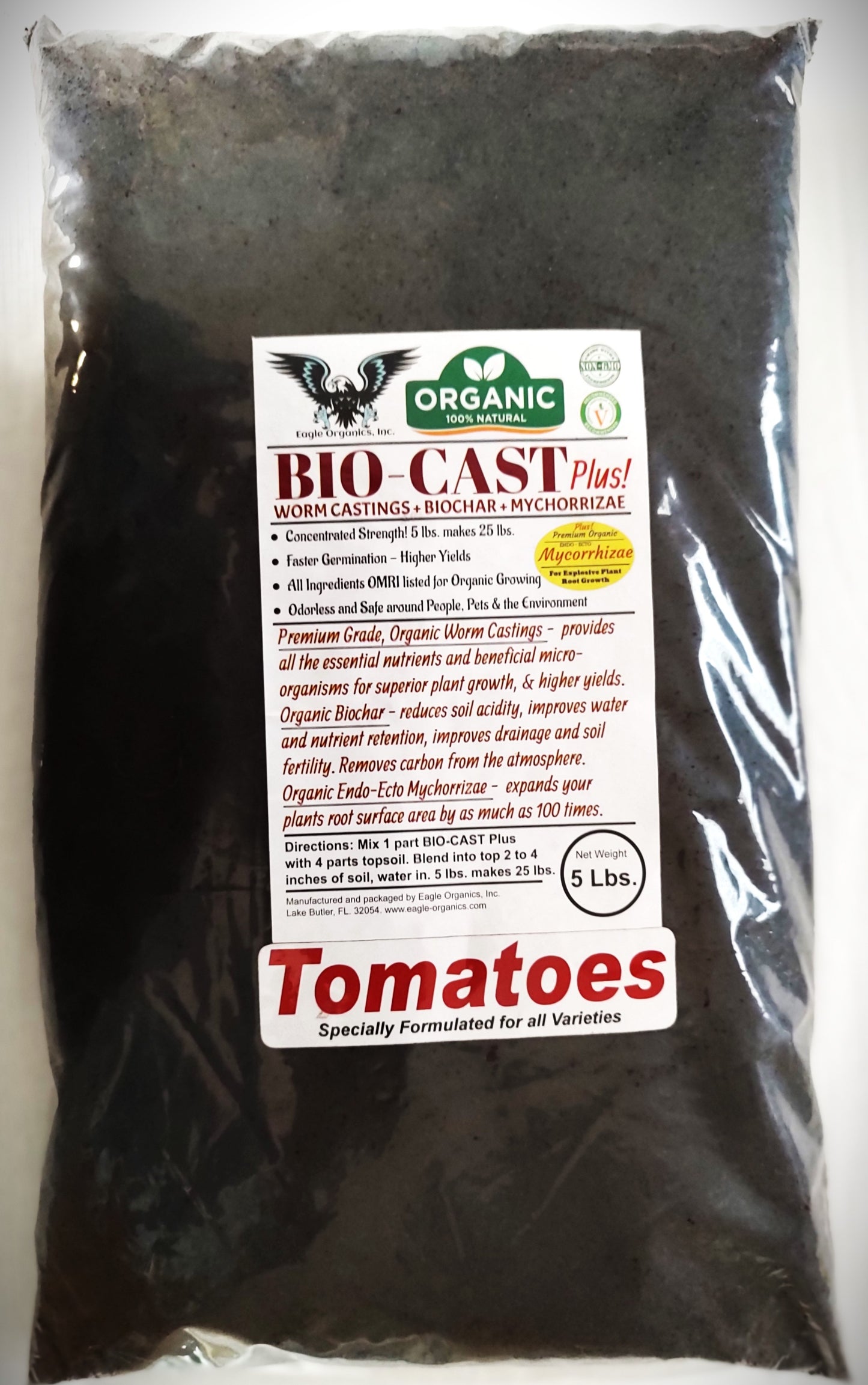 Eagle Organics Bio-Cast Plus Bio Cast with Myco