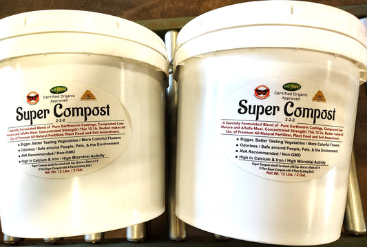 Super Compost 2 pack of 12 lb. Buckets