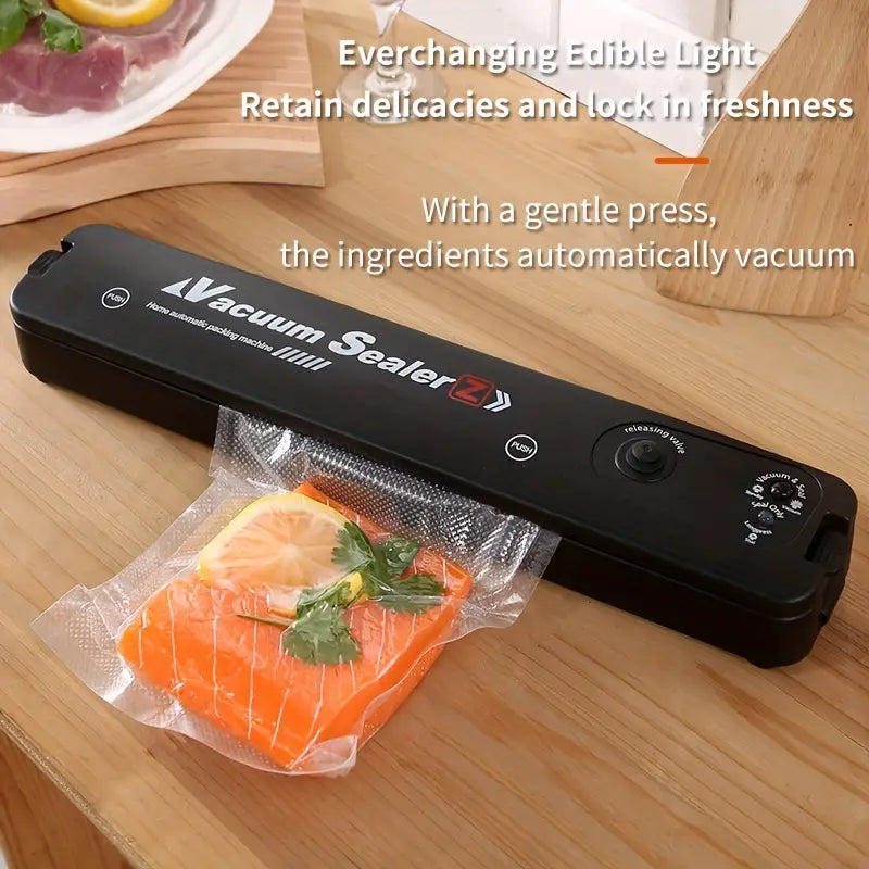 Vacuum Sealer. Home Food, with bags