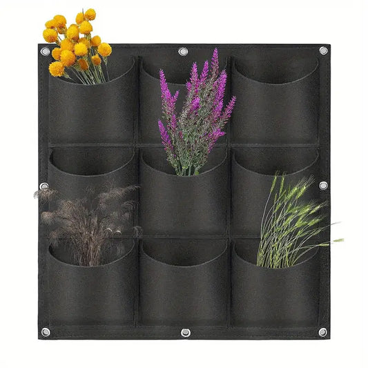Vertical 9 section Organic Herb Garden Complete Kit